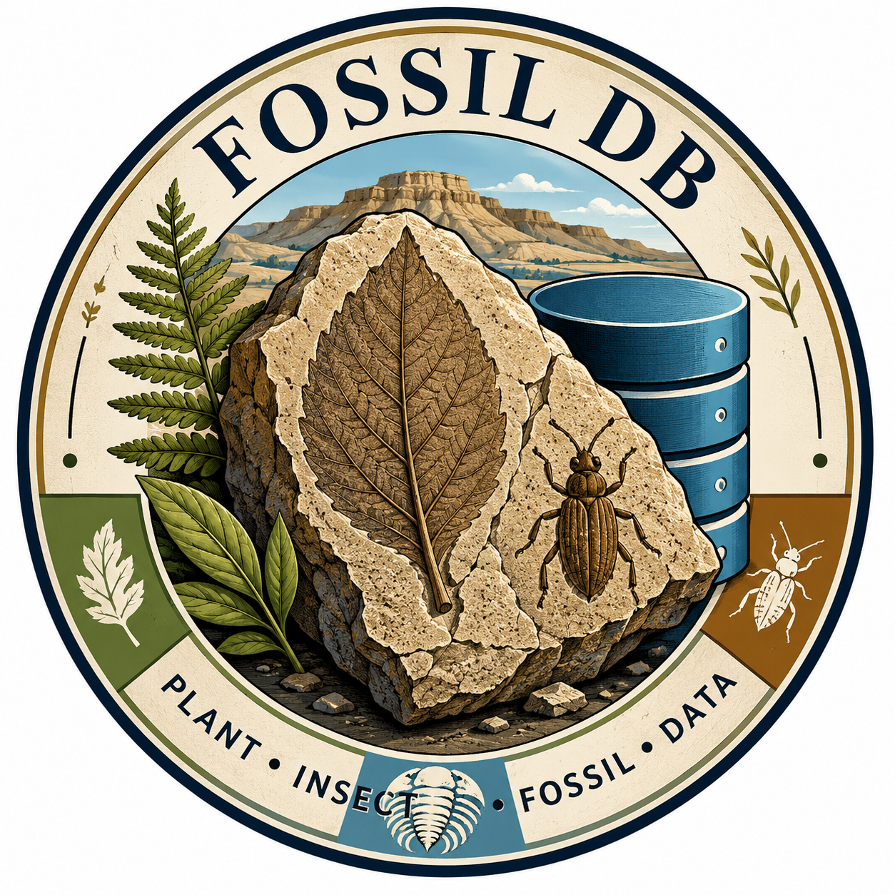 Fossil DB project visual