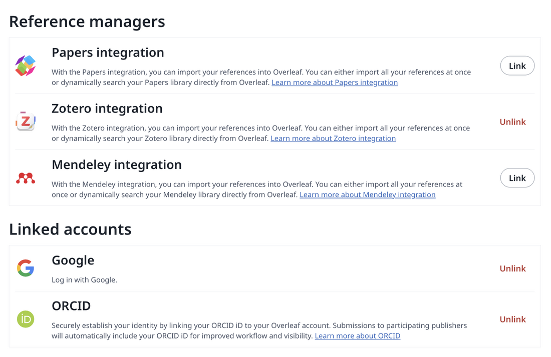 Overleaf - linking Zotero to Overleaf
