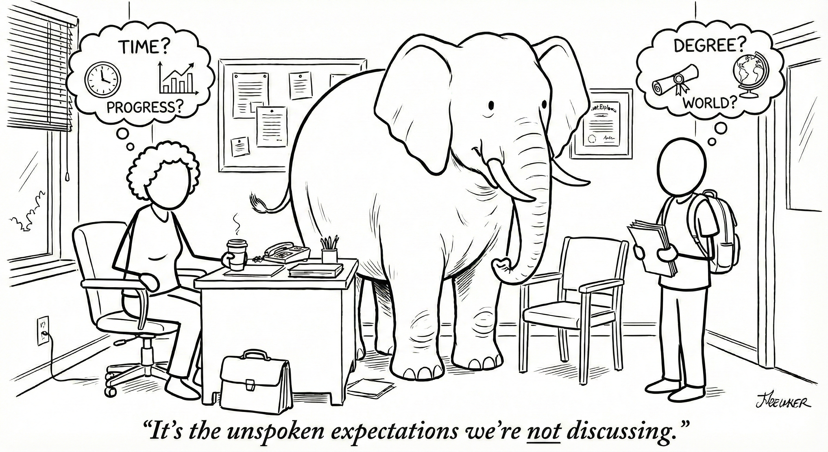 The Elephant in the Graduate School Room: Why does the relationship with your advisor fail? (And how to fix it)